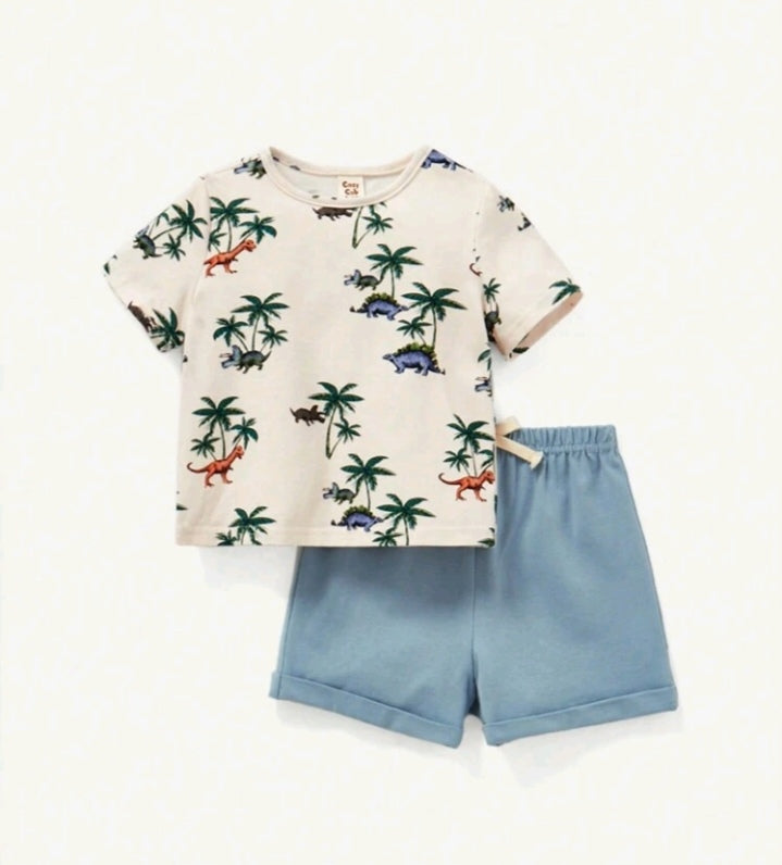 Conjunto Dinosaurios para Bebé Niño.
