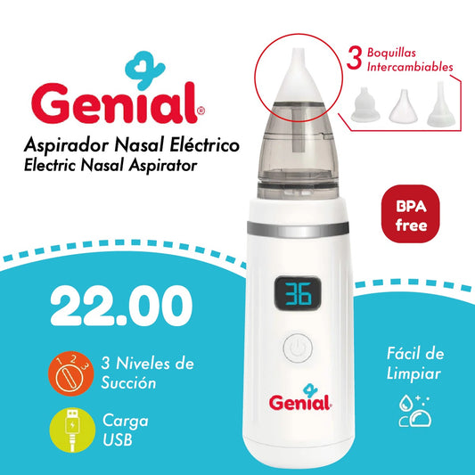 Aspirador nasal eléctrico