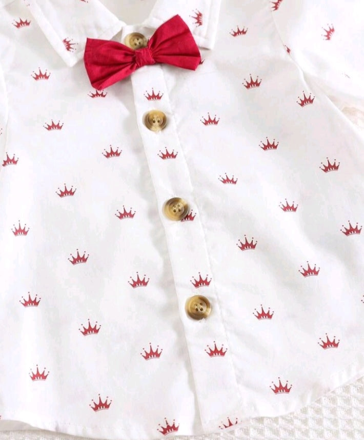 Conjunto Clásico con Tirantes para Bebé