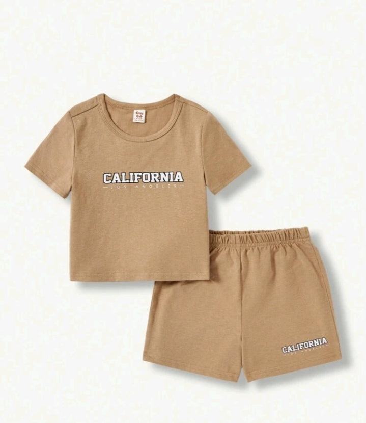 Set California para Niño – 2 Conjuntos en 1
