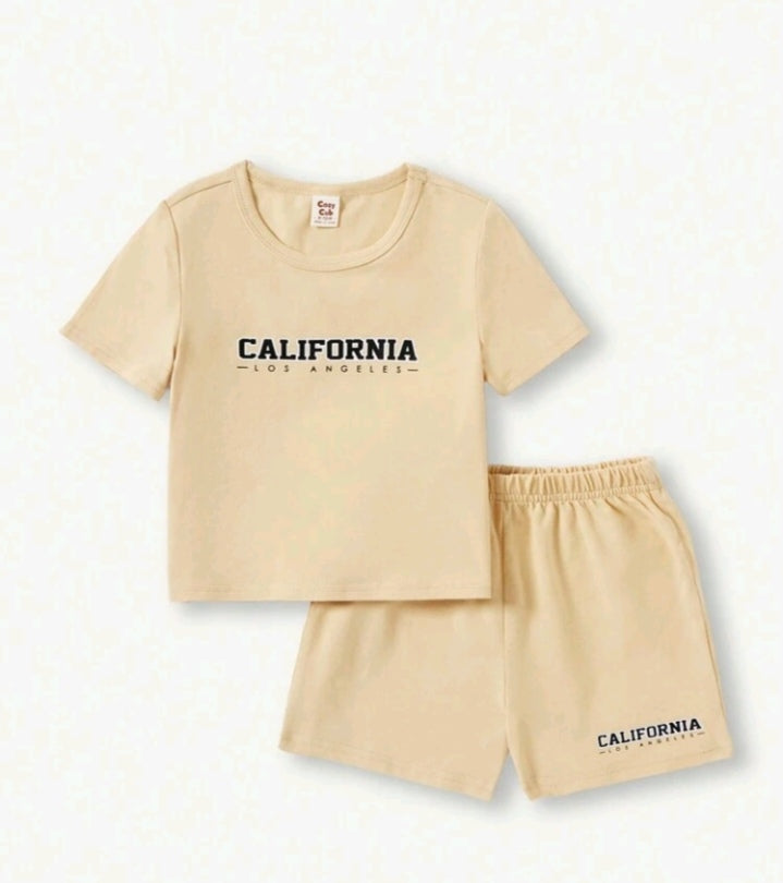 Set California para Niño – 2 Conjuntos en 1