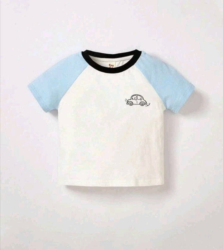 Set de 3 Camisetas para Bebé 🚗🚙