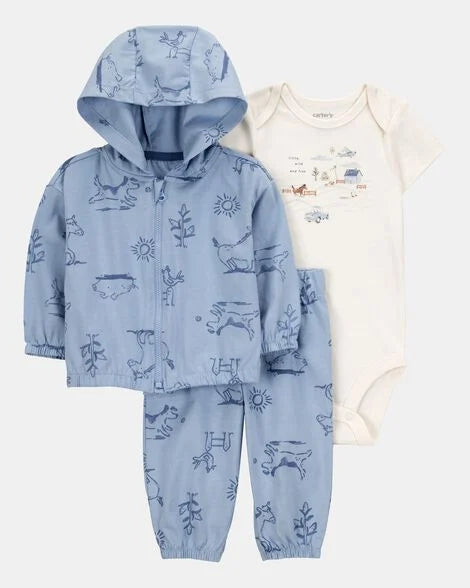 Set de tres piezas carter's 💙